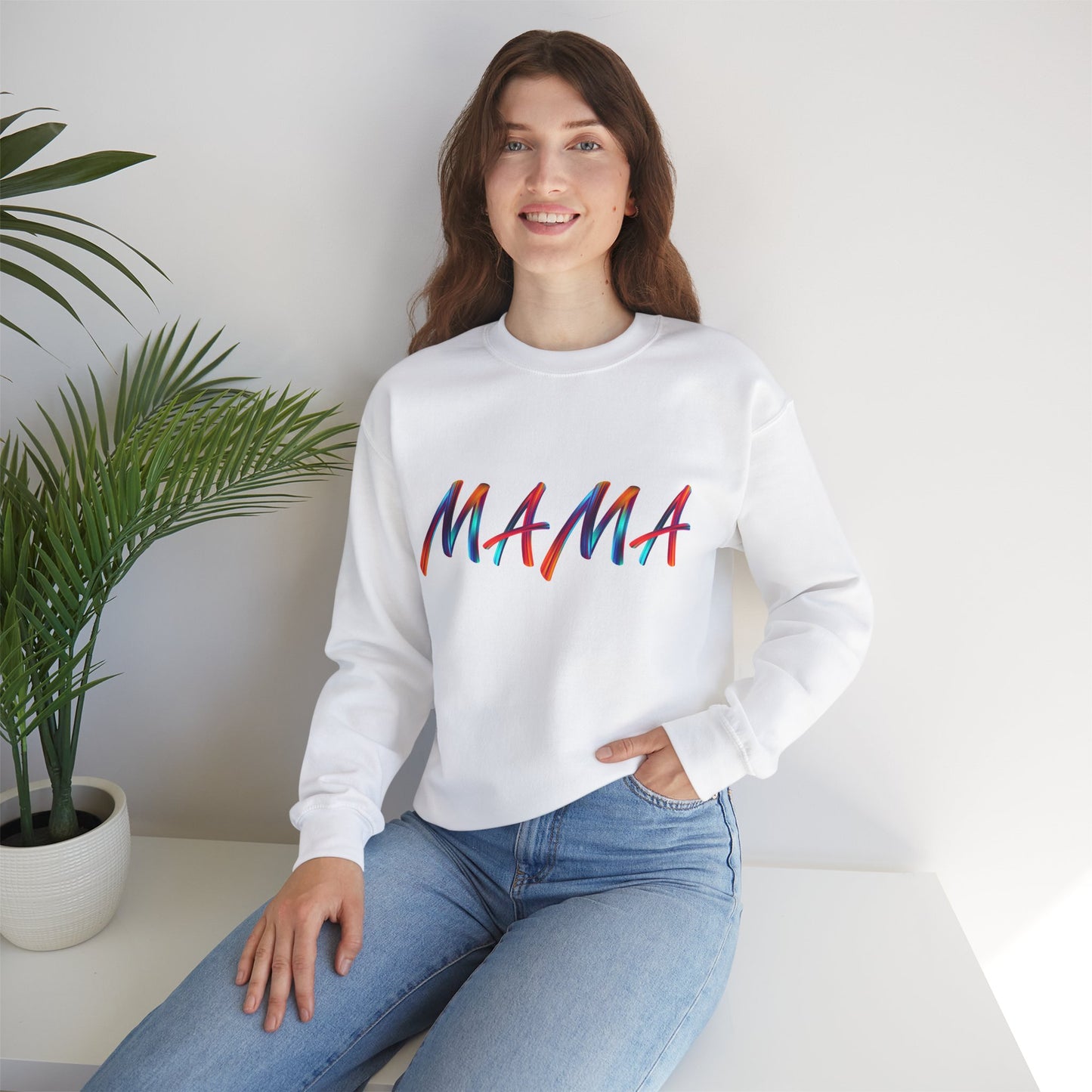 Mama Crewneck Sweatshirt - Unisex Sweatshirt - Matching Family Outfit