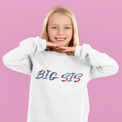 "Big Bro" and "Big Sis" Matching Family Sweatshirt - Unisex Matching Family Tee