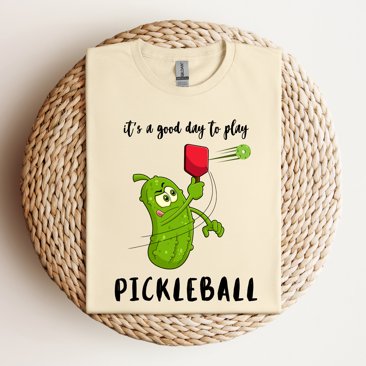 Funny Pickleball T-Shirt, Pickleball Player Gift, Pickle Baller T-Shirt Gift, Unisex Pickleball Tee